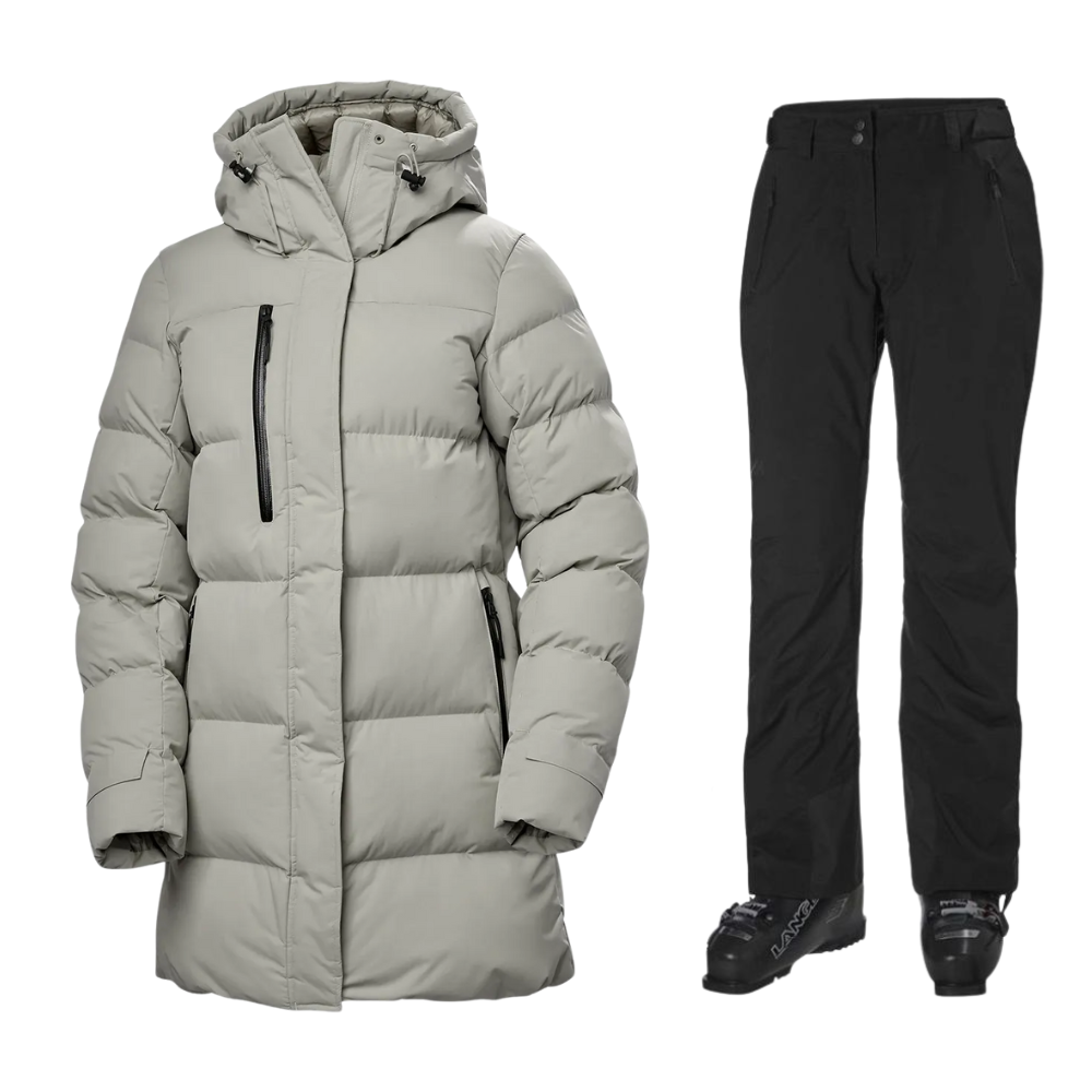 Parkas Skidset för kvinnor